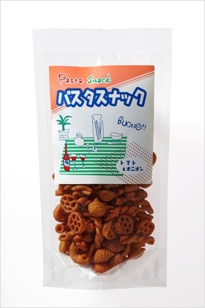 パスタスナック・トマト＆オニオン味（62g）｜デュラム・セモリナ100%・独自製法